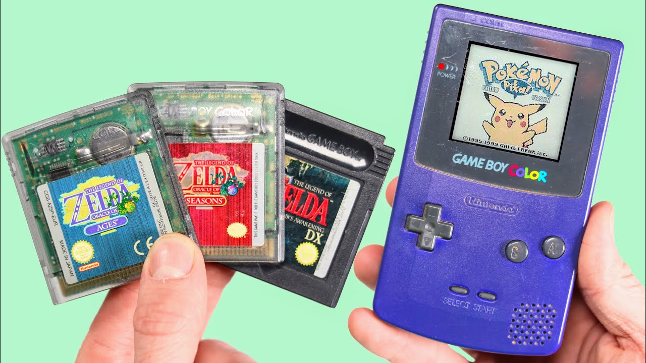 The 'Nintendo' GameAxe Color - YouTube