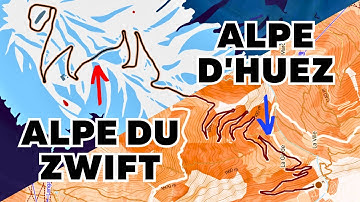 I Compared Alpe du Zwift to Alpe d