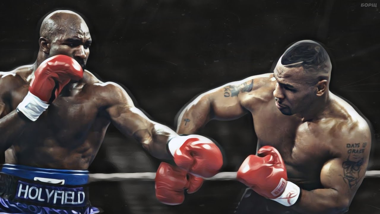 Mike Tyson vs Evander Holyfield - Full Fight (Highlights) / KNOCKOUT 1st MEETS