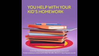 Nurofen 2022 - You help with your kid's homework, we'll do the fast effective pain relief Resimi