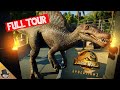 FULL PARK TOUR! A Spooky Jursssic World Park | Jurassic World Evolution 2