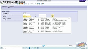 INVOICE APPROVAL AGAINST PURCHASE ORDER