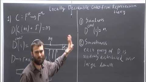 From Irreducible Representations to Locally Decodable Codes - Klim Efremenko