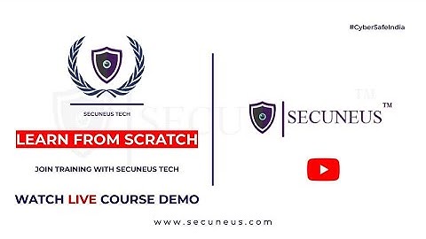 Live Demo : Cyber Security & Ethical Hacking Course | Learn VAPT Kali Linux White Hat Hacker Online