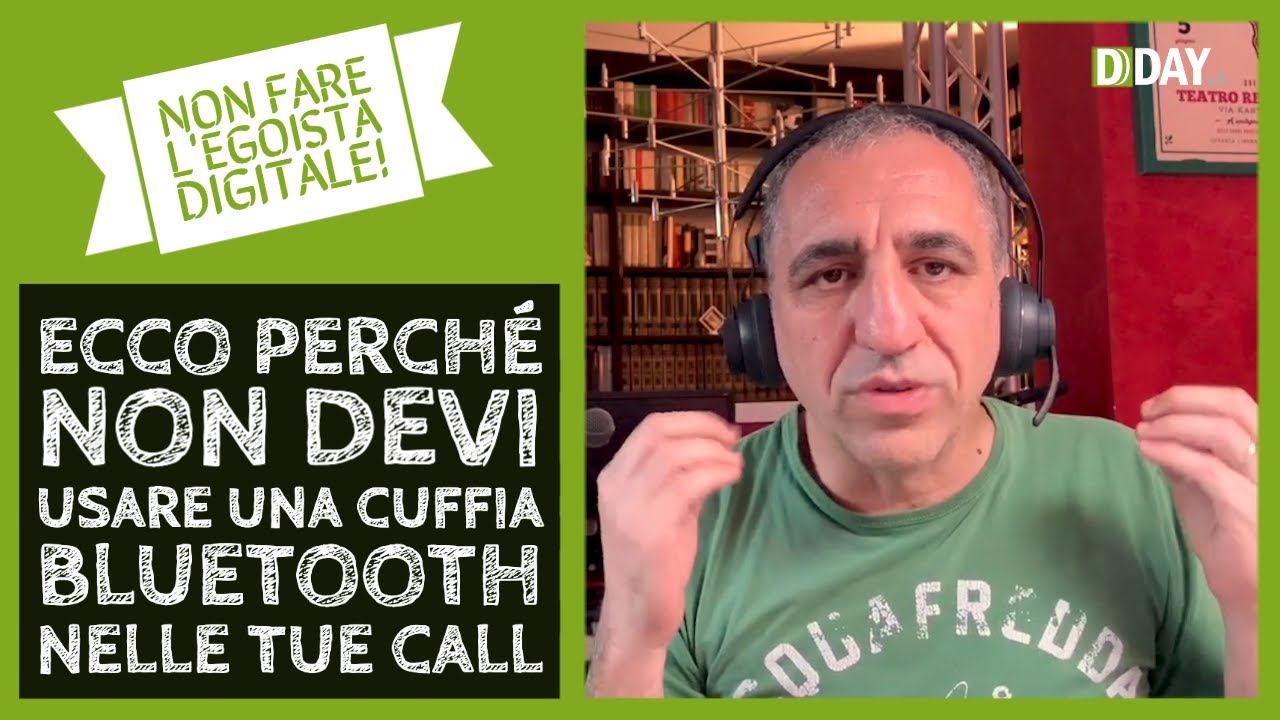 Ecco perché non devi usare il Bluetooth per le tue call (se vuoi bene a chi  ti sente) | DDay.it
