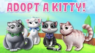 Adopt a Kitty 😻 Sweet Baby Girl Cat Shelter Game | TutoTOONS screenshot 2