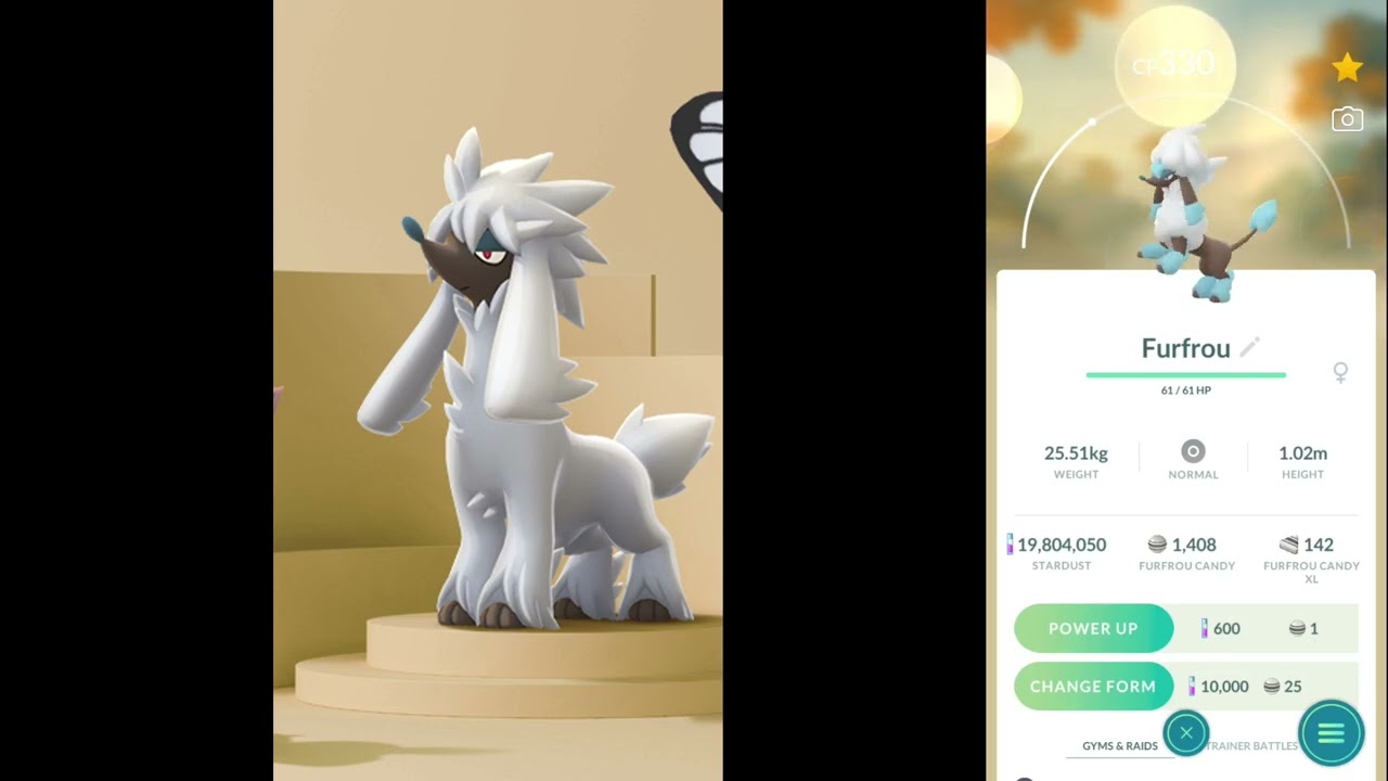 After Years, I Finally Got a Star Trim Furfrou!