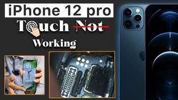 🕵️ Touch Problem 👊 iphone 12 pro Touch solve in minutes 🕒 ✅ #touch #connectors #display