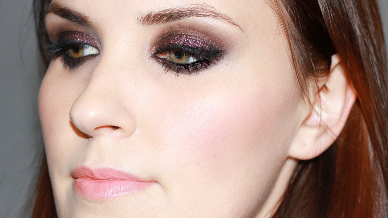 Maquillaje con Purpurina