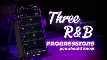 3 CATCHY R&B chord progressions YOU MUST KNOW