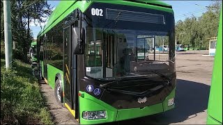 видео: Житомирский троллейбус: БКМ 321 №002 - Обзор картинка: Житомирский троллейбус: БКМ 321 №002 - Обзор