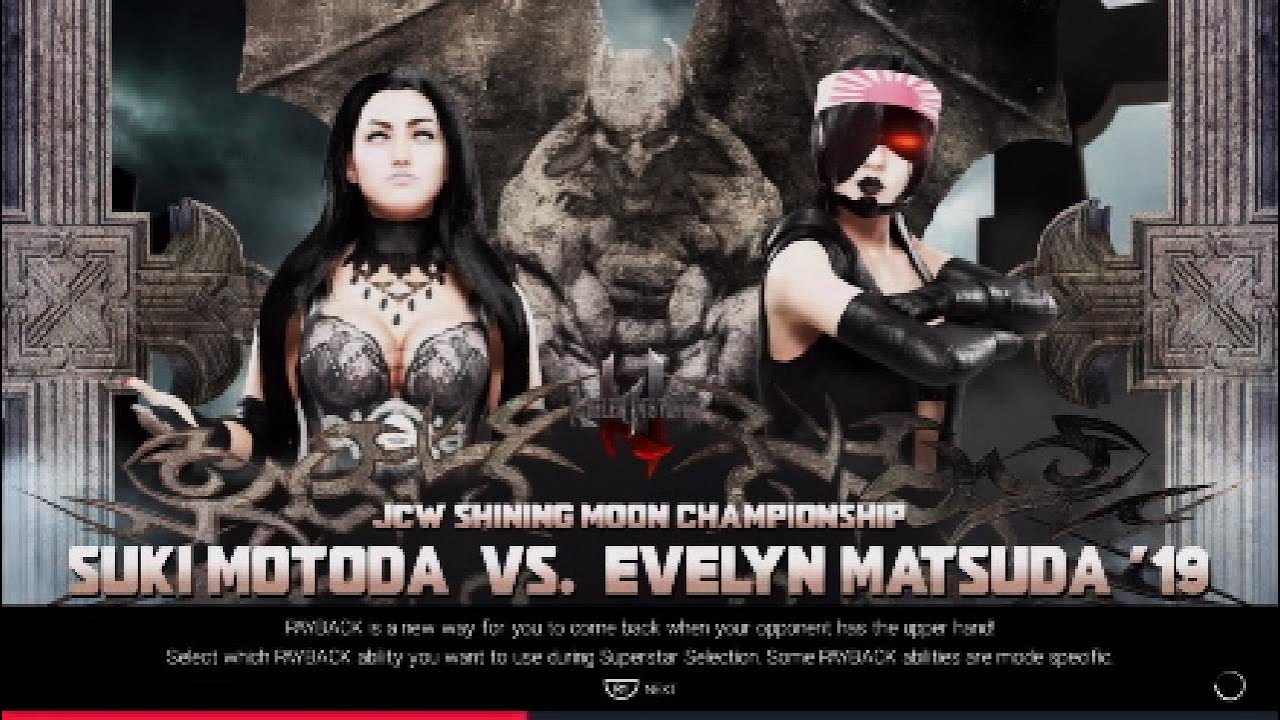 Suki Motoda vs. Evelyn Matsuda | WWE 2K19 Gameplay