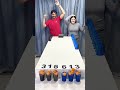 The magical journey of the orange ball: a fun challenge on the tabletop, guess who will
