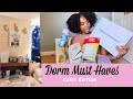 COLLEGE DORM HAUL 2020 - MUST HAVE ITEMS /// TIPS & TRICKS for your dorm  *FRESHMAN MUST WATCH*