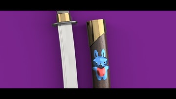 Fusion 360 Live modeling (Scabbard for Katana)