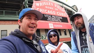 I Sang Like Harry Cary INSIDE WRIGLEY FIELD! MY FIRST TIME & Tour Of WrigleyVille Chicago GO RAYS!!
