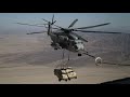 U.S. Marine Corps Practices Heavy Lifts With CH-53 Super Stallion Helicopters (Video)