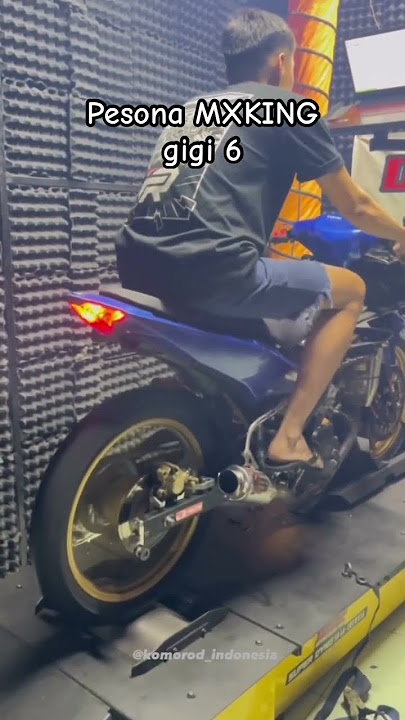 DYNO TEST MX KING GIGI 6 ‼️ QUICKSHIFTER KELAS DEWA #mxking