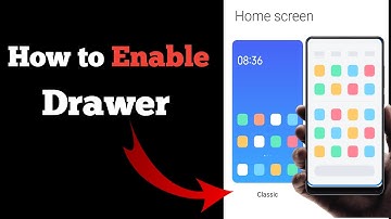 How to enable app drawer in miui 11 system launcher 2022 | swipe up to open app drawer In Mi Phone