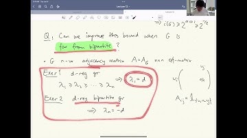 24.11.07, Hong Liu, Extremal Combinatorics: Lecture 12