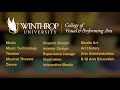 Artswinthrop university overview