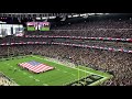 Marie Osmond Perfectly Sings National Anthem Raiders Vs Seahawks at Allegiant Stadium Las Vegas