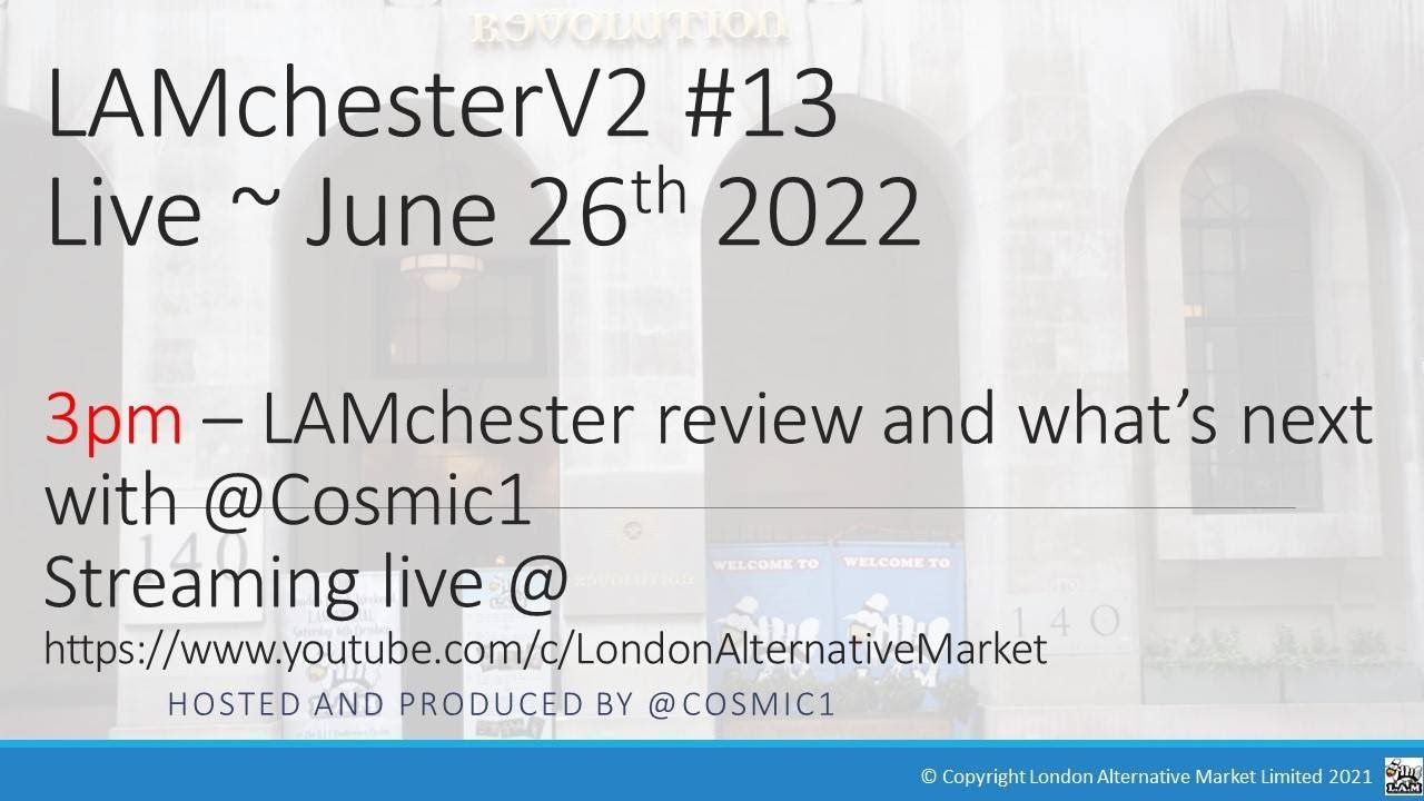 3pm LAMchester review and what's next