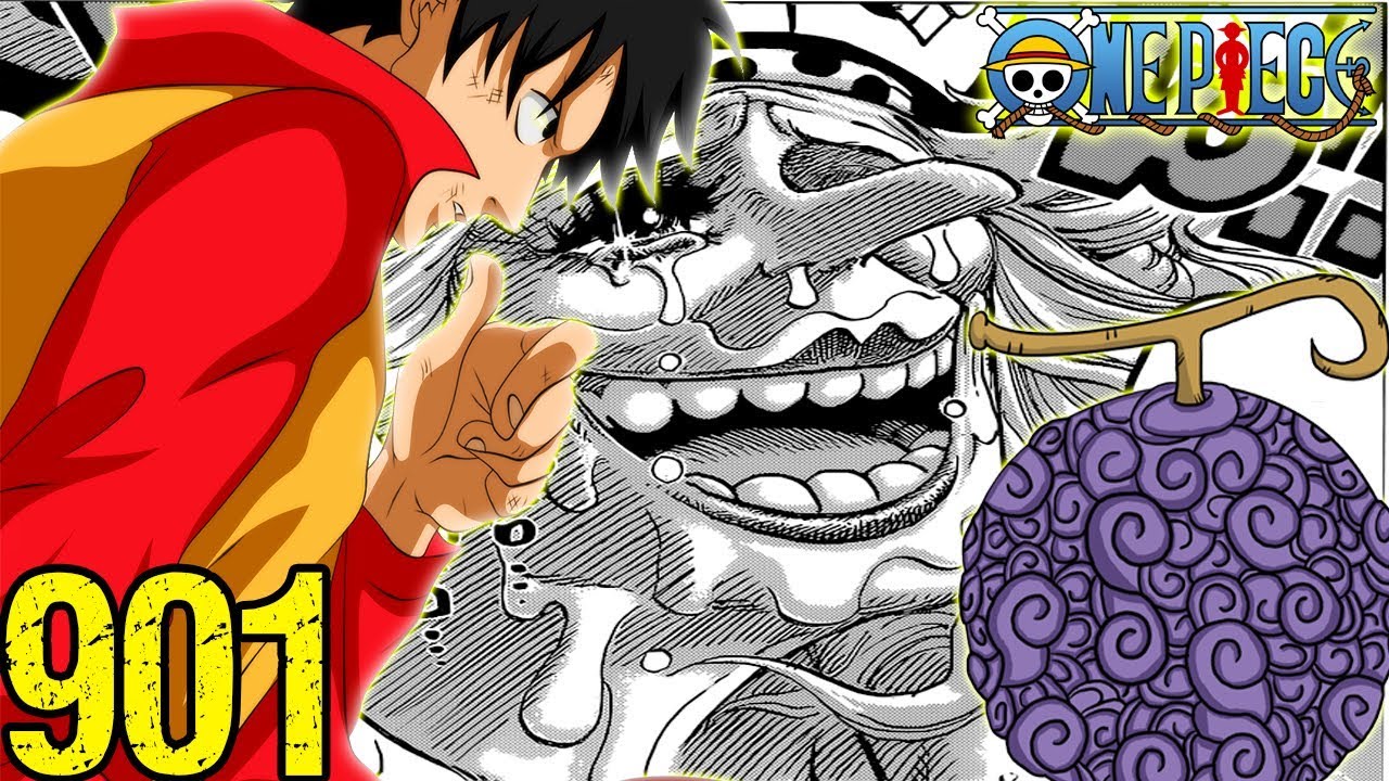 Luffy Gomu Gomu No Mi Awakening Revealed One Piece 901 Youtube
