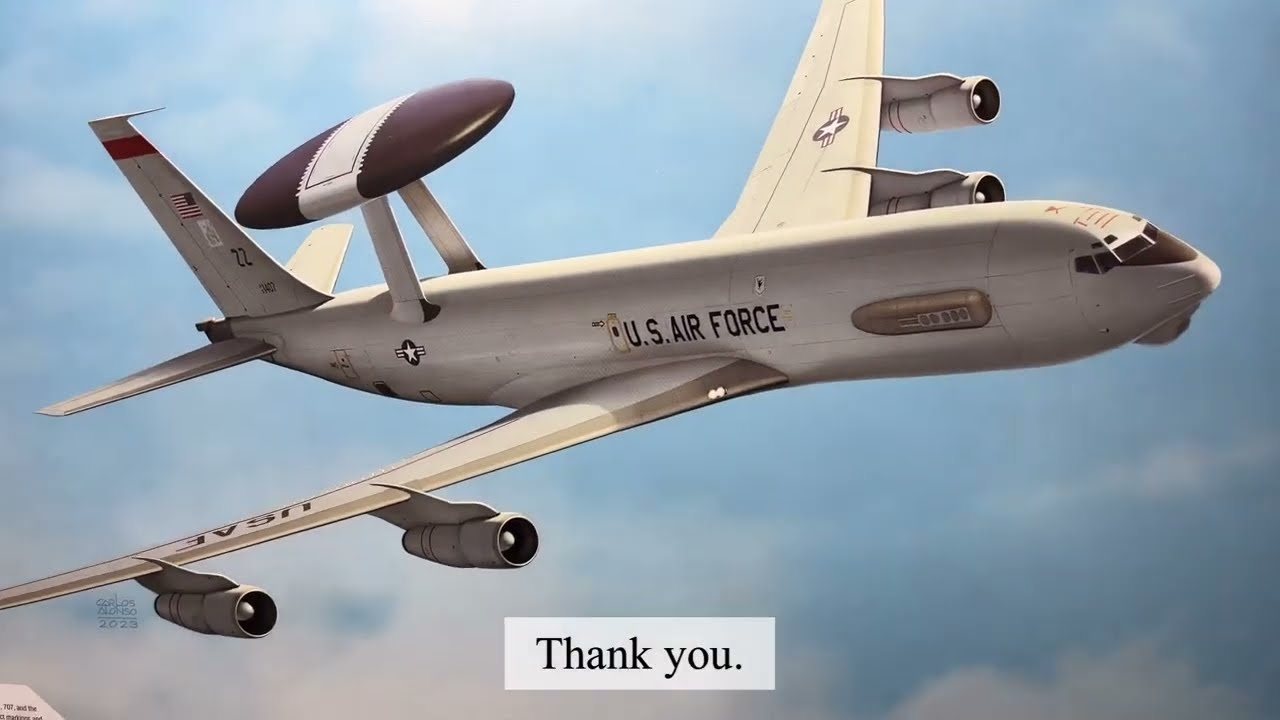 E-3G Sentry “AEW&C”(아카데미 1/144 12629) - YouTube
