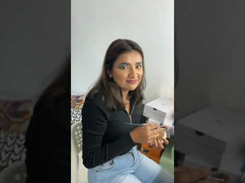 I messed up her eye look #prank|ft.mrunu|Anirudh Sharma| #shorts #funny