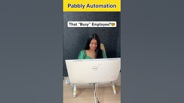 Faking Busy? Let Automation Do the Hard Work! 🤖💼 #work #trending #funny #office