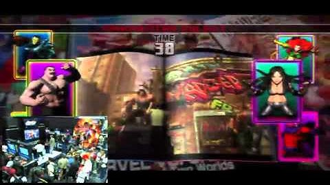 Capcom Comic Con Live Stream - Thursday Intro, Ultimate Marvel vs Capcom 3 Gameplay