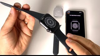 Unboxing Apple WATCH 6 - 44mm, space gray, aluminium body - review, specs \& first impression
