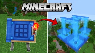 Crie FARMs e SISTEMAS AUTOMÁTICOS de forma INSTANTÂNEA no Minecraft PE 1.21+ | Bedrock addon