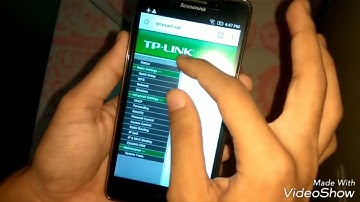 configuring a new TP LINK 150mbps wireless router with a mobile phone!!!   YouTube