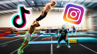 The Craziest Gymnastics, Acrobatic and Parkour Stunts from TikTok and Instagram
