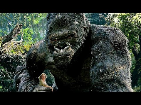 King Kong vs TRex | Fight Scene | King Kong (2005) Movie Scene HD