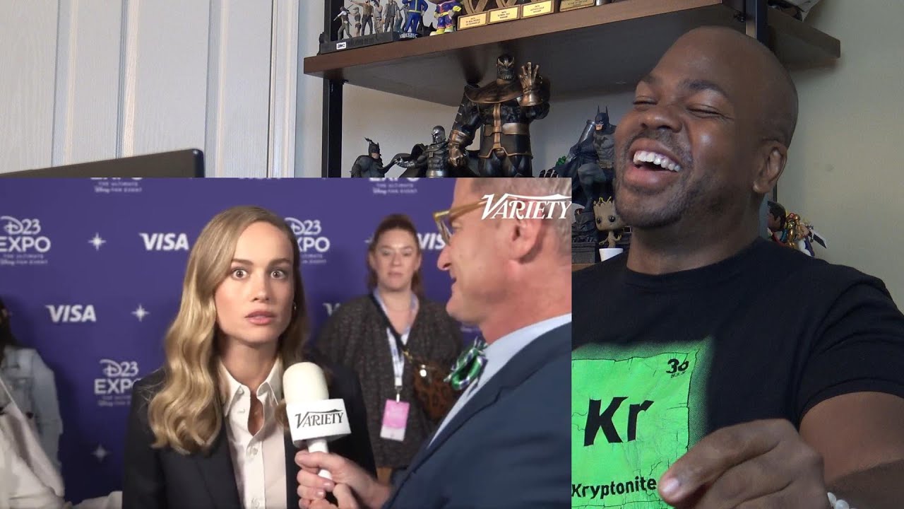 Brie Larson Tells Us How Long She Will Play Captain Marvel - Reaction!