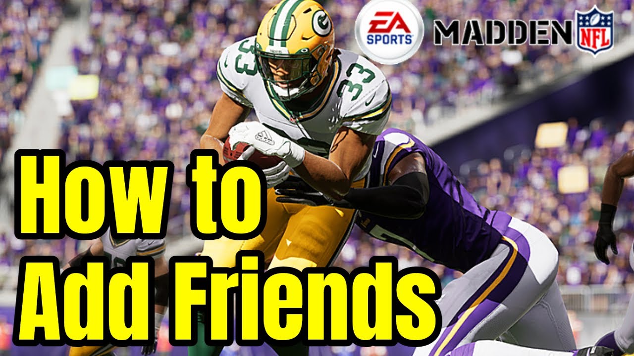 How to Add friends and Send Friend Request in Madden 22 Mobile - YouTube