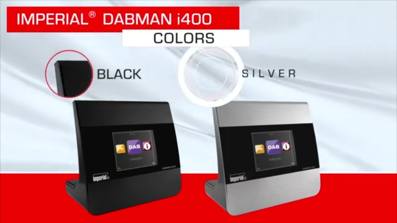 Product clip DABMAN i400 - English version