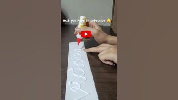 writing one of my subscriber name part 9 victoria #shorts #art #drawing #trending #victoria