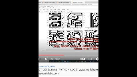 PCB DEFECT DETECTION - PYTHON CODE