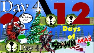 12 Days of Spawn-mas DAY 4 - Spawn #4 - The Devil breaks up a fight between Spawn and Violator!