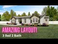 Never Seen A Home Like This Before! 3 Bed 2 Bath Modular Home