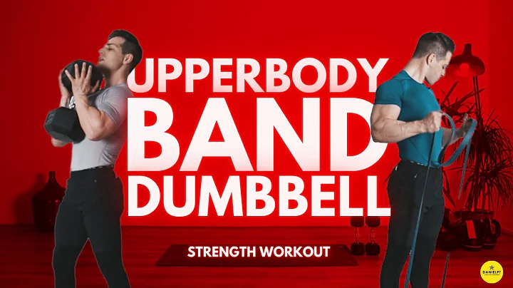 45 minute Upperbody Workout | Band + Dumbbell