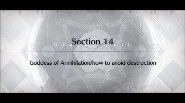 [FGO][NA] Ordeal Call I: Paper Moon - Section 14 - Goddess of Annihilation/how to avoid destruction