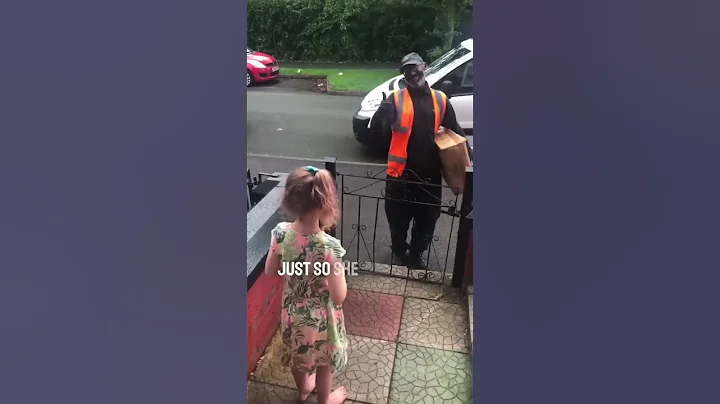 This little girl learned sign language just so she could talk to her deaf delivery driver ❤️ - DayDayNews