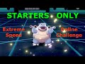 Pokemon Sword STARTERS-ONLY Extreme Speed Competition