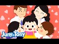 Families | I Love My Family | Family Songs | Kids Songs | Nursery Rhymes | JunyTony