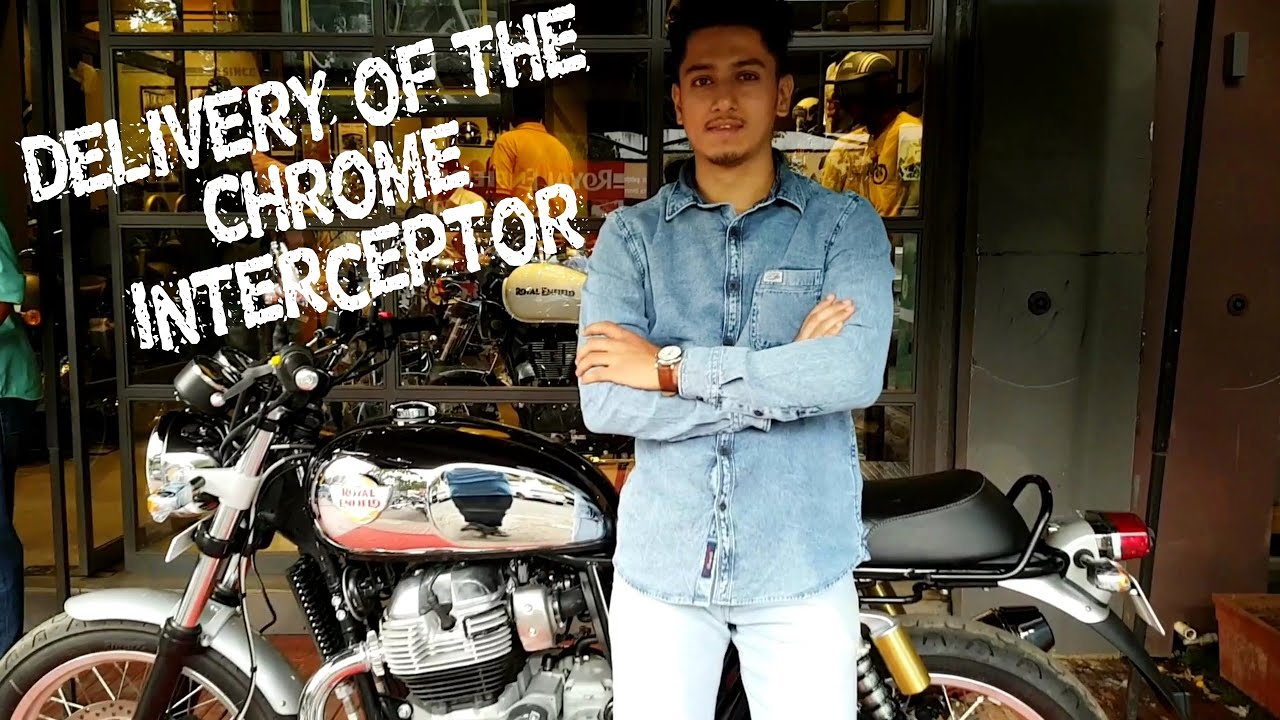 Delivery of the Chrome Interceptor 650 | Royal Enfield | Rise and Ride |